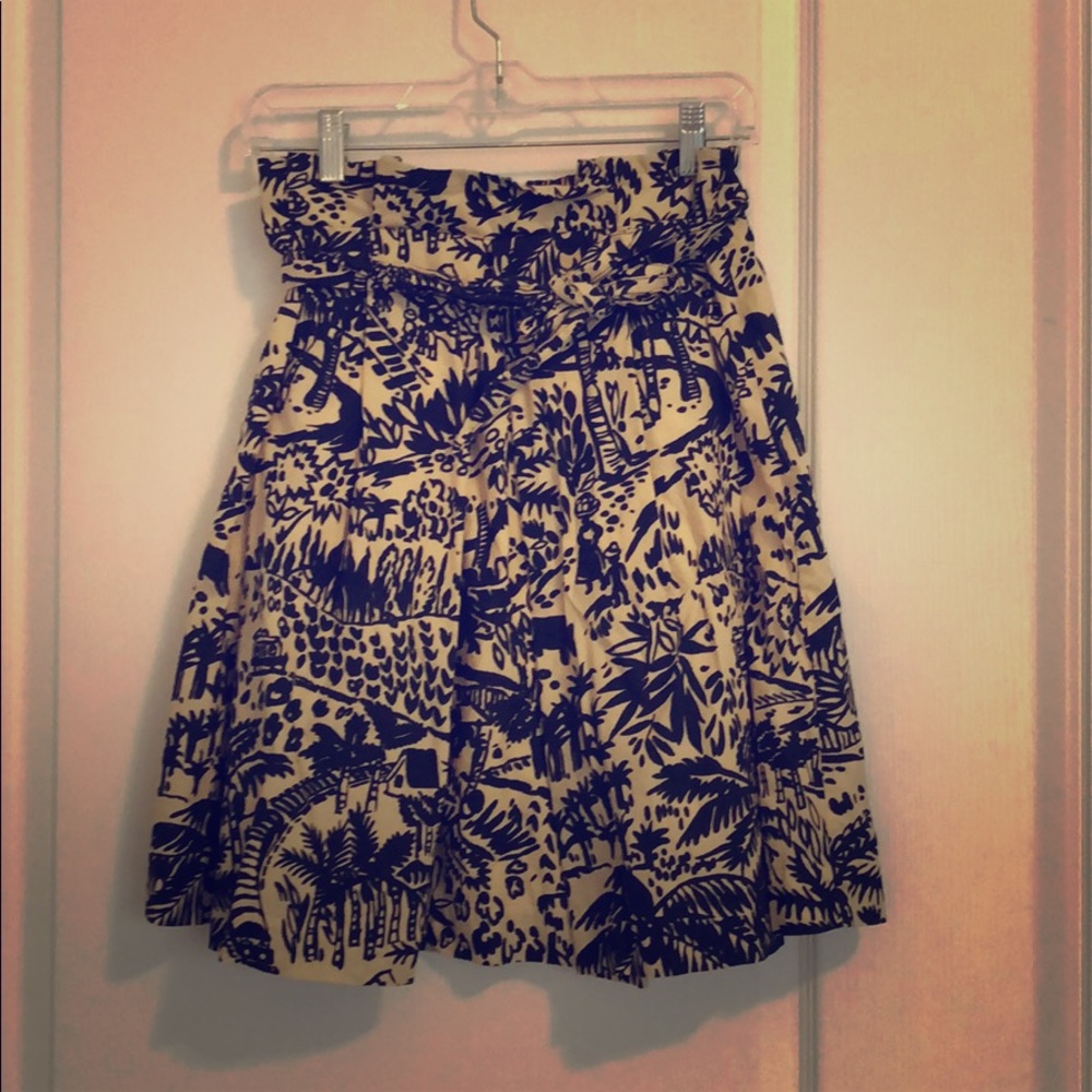 Unique pattern cute skirt from Anthropologie!